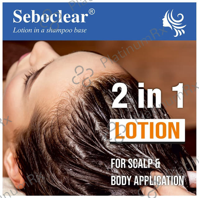 Seboclear Lotion - Effective In Psoriasis, Seboherric Dermatitis, Eczema & Dandruff
