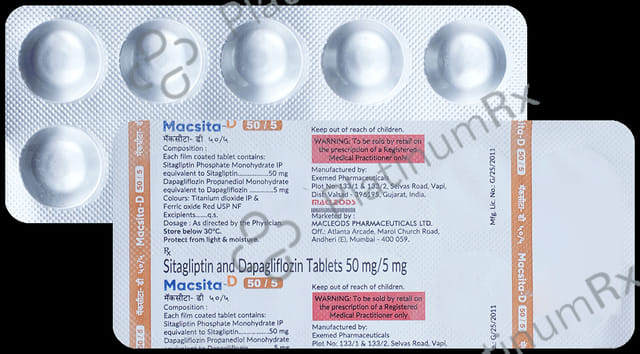 Macsita-D 50/5 Tablet