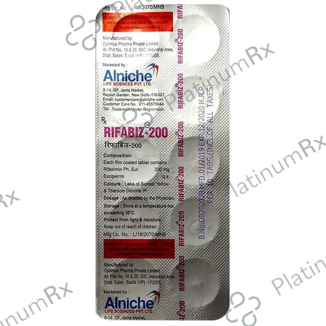 Rifabiz 200 Tablet