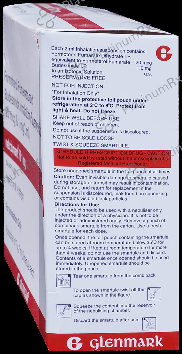 Nebzmart FB 1mg/20mcg Smartules Respules 7X2ml