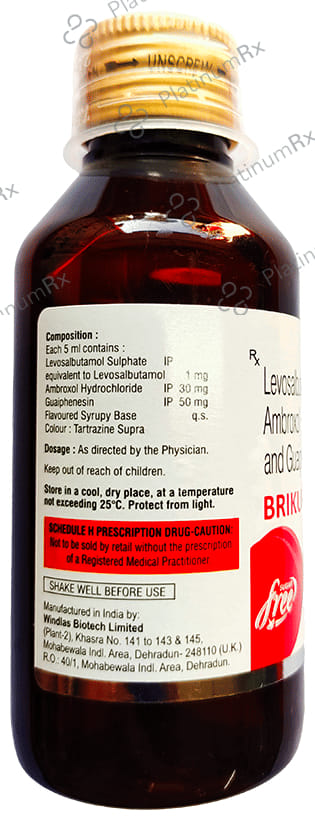 Brikuff LS Syrup 100ml