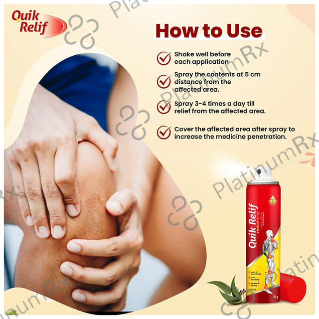 Quik Relif Herbal Spray