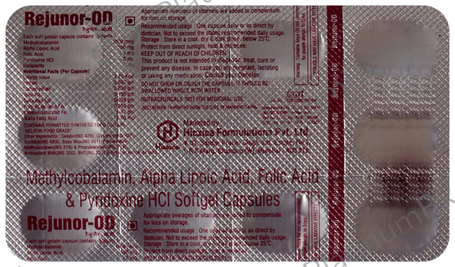 Rejunor OD Softgel Capsule 10s
