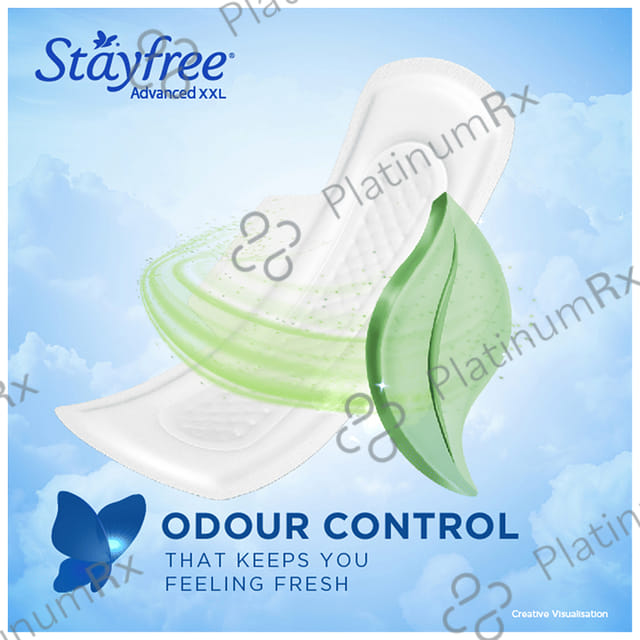 Stayfree Advanced Ultra Comfort Sanitary Pads with Wings Size XL 28s