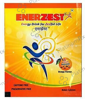 Enerzest Energy Drink with Electrolytes - Caffeine Free - Powder