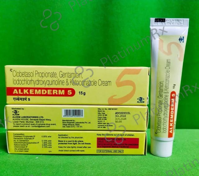 Alkemderm 5 Cream 15gm