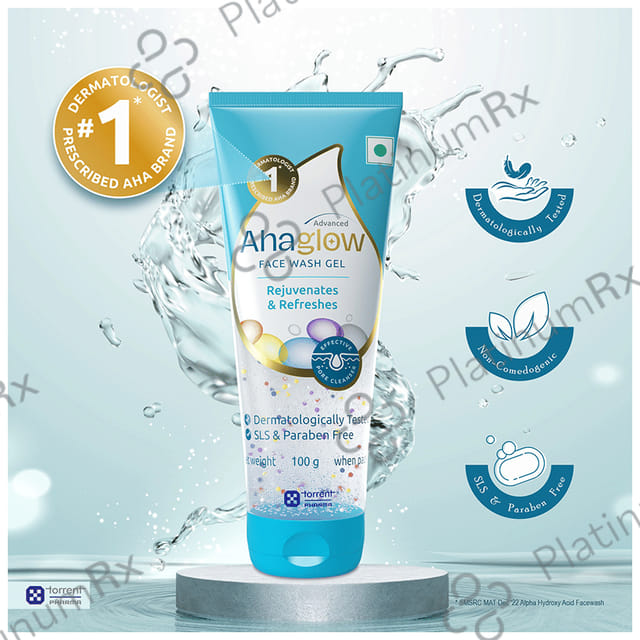 Ahaglow Advanced Skin Rejuvenating Face Wash 100gm