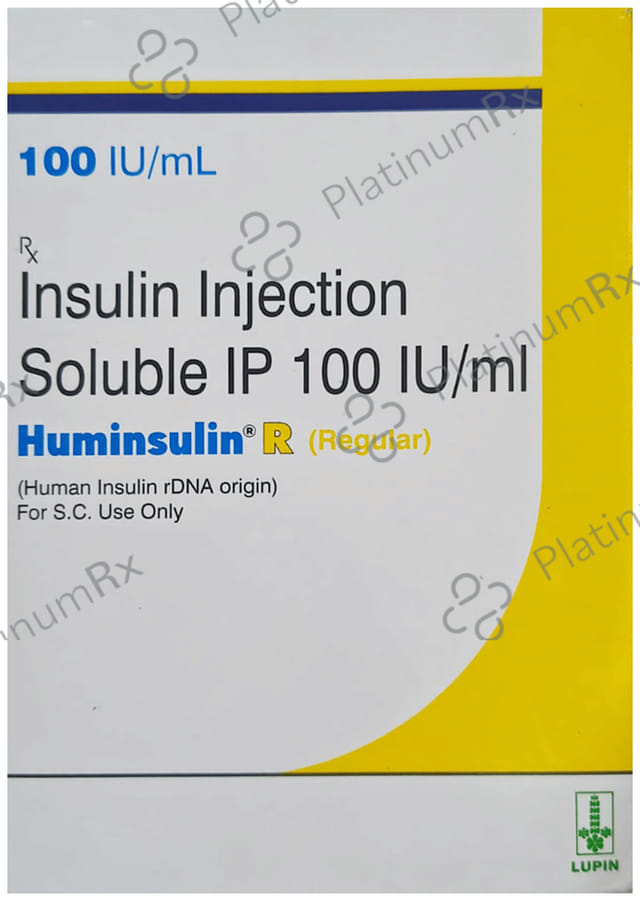 Huminsulin R (100 IU/ml) (1*3ml Refill Cartridge / Injection)