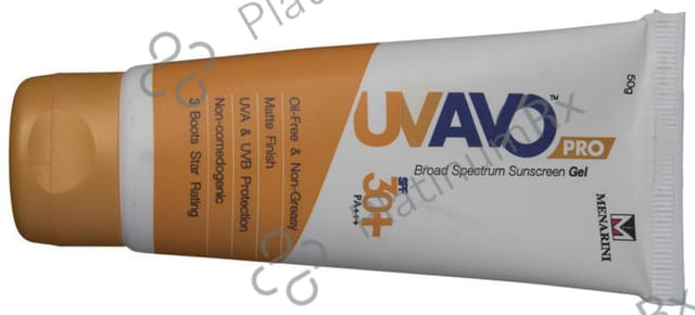 U.V. Avo Pro SPF 30+ Gel 50gm