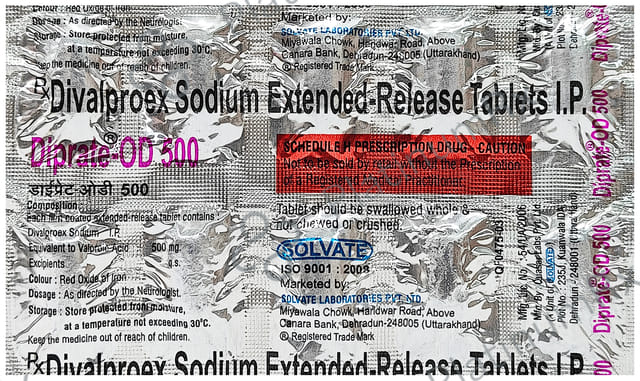 Diprate OD 500mg Tablet ER 10s