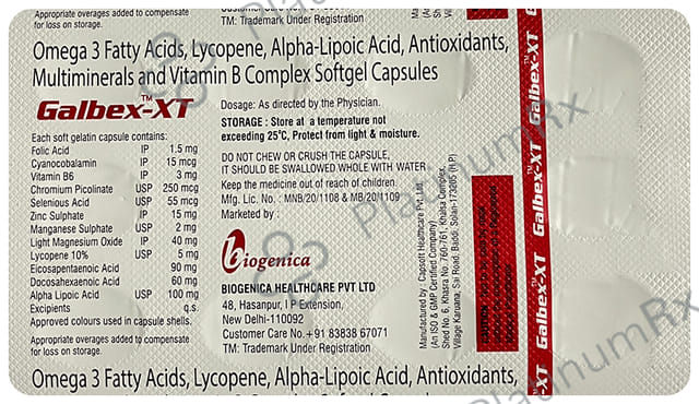 Galbex-XT Softgel Capsule