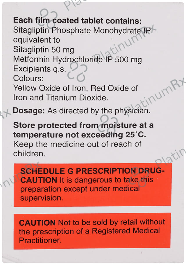 Sitalembic M 50/500mg Tablet 15s
