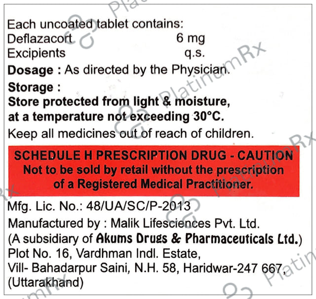 LA Zort 6mg Tablet 10s