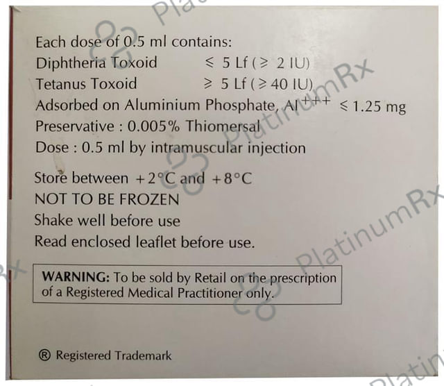 SII Td Vac 10 DS Injection 5ml