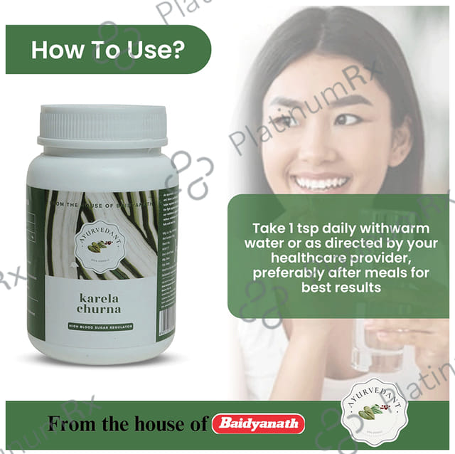 Baidyanath (Jhansi) Ayurvedant Karela Churna