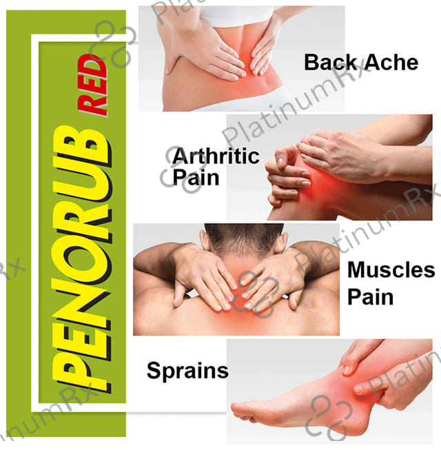 Boroline Penorub Red Super Fast Pain Relief 25 ml
