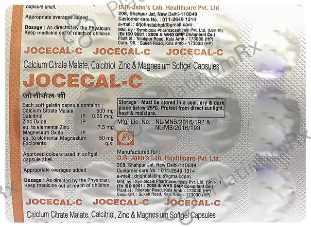 Jocecal-C Soft Gelatin Capsule