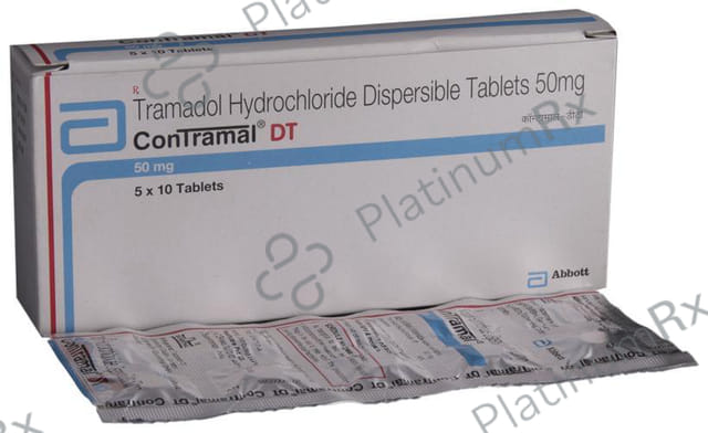 Contramal 50mg Tablet DT 10s
