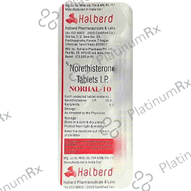 Norhal 10 Tablet