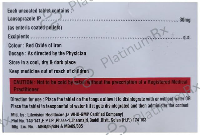 Tummilan 30 Orally Disintegrating Tablet