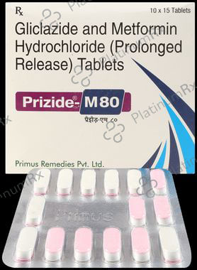 Prizide M 80/500mg Tablet PR 15s