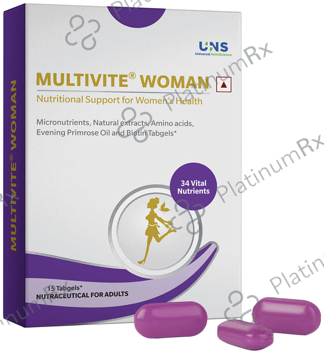 Multivite Woman Nutritional Support For Women's Health 15s
