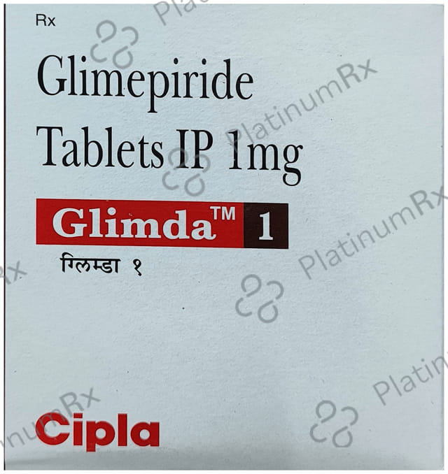 Glimda 1mg Tablet 10s