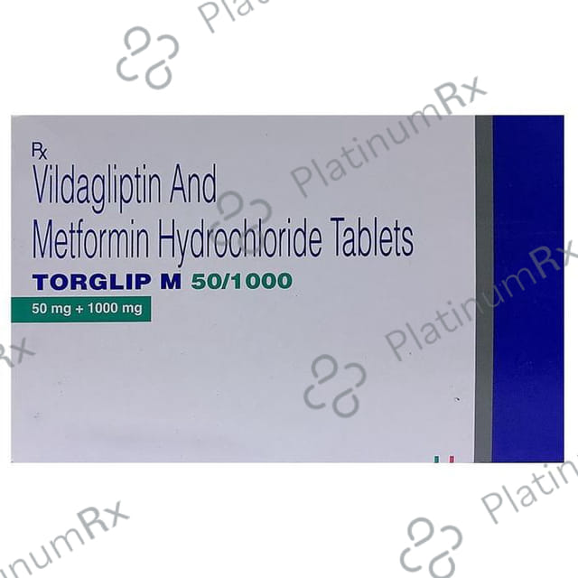 Torglip M 50/1000mg Tablet 10s