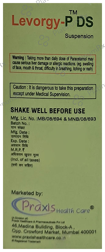 Levorgy-P DS Oral Suspension