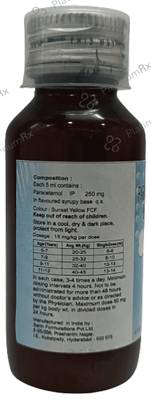 Halmol 250mg Oral Suspension 60ml