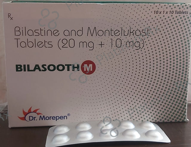 Bilasooth M 20/10mg Tablet 10s