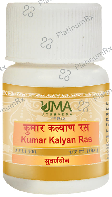 Uma Ayurveda Kumar Kalyan Ras Tablet (with Gold)