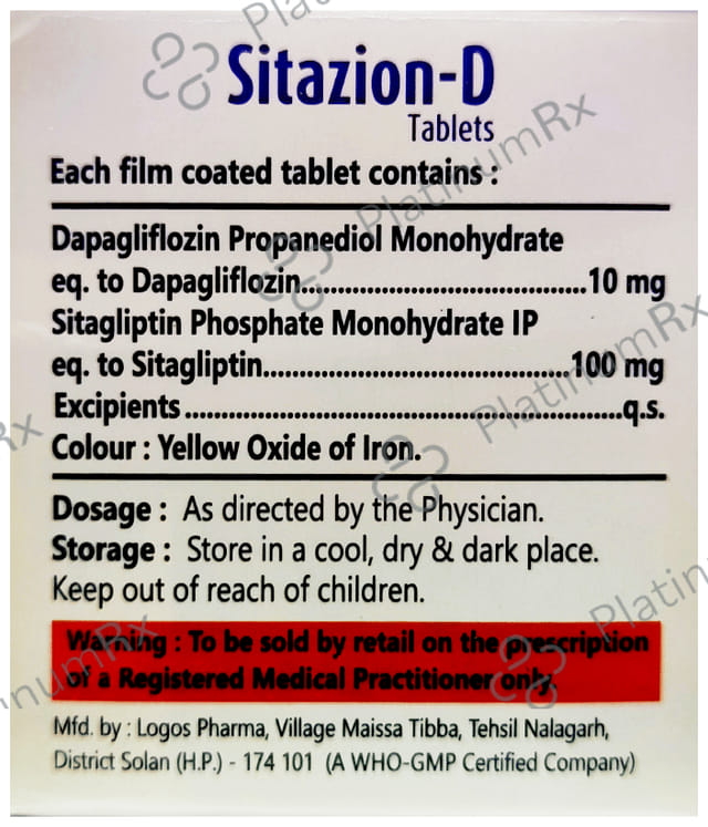 Sitazion D Tablet 10s