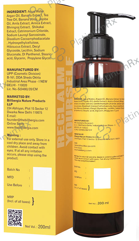 The Billbergia Banana Shampoo