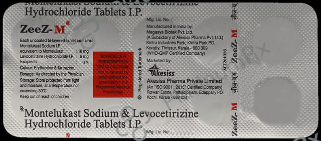 Zeez M 5/10mg Tablet 10s