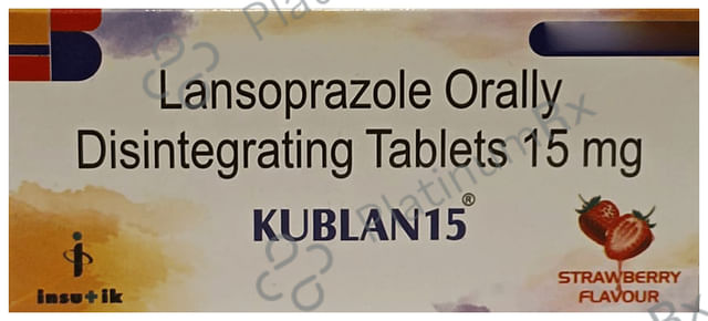 Kublan 15 Orally Disintegrating Tablet Strawberry