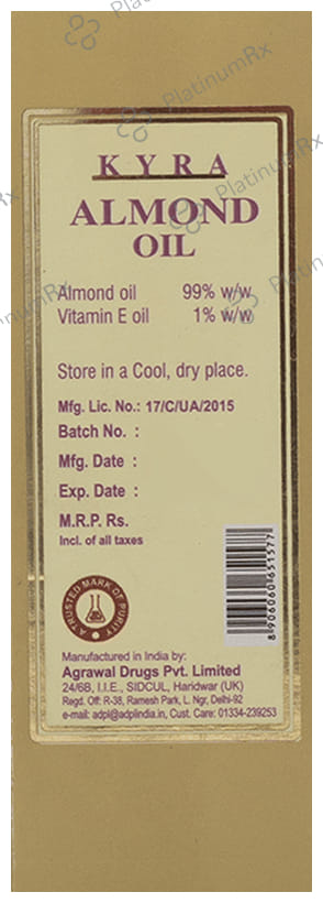 Kyra Almond Oil for Hair, Skin & Scalp 50 ml