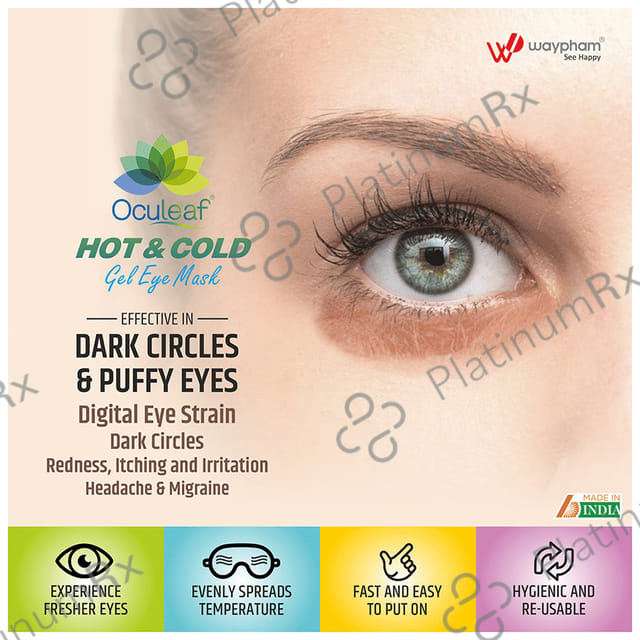 Oculeaf Hot & Cold Gel Eye Mask