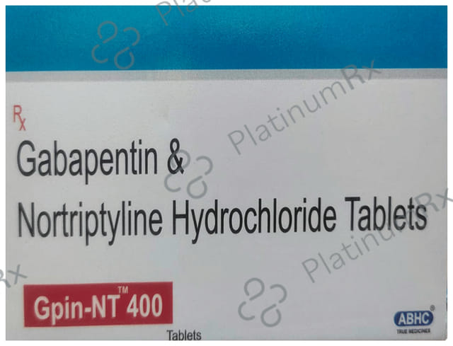 Gpin NT 400mg Tablet 10s