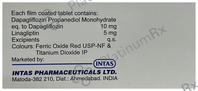 Daparyl L 10/5mg Tablet 10s