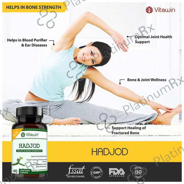 Vitawin Hadjod Vegetarian Capsule