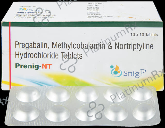 Prenig NT 75mg/10mg/1500mcg Tablet