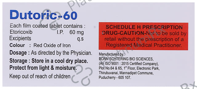 Dutoric 60mg Tablet