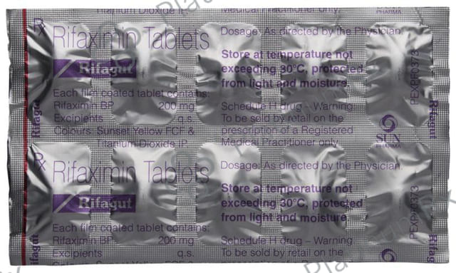 Rifagut 200mg Tablet 10s