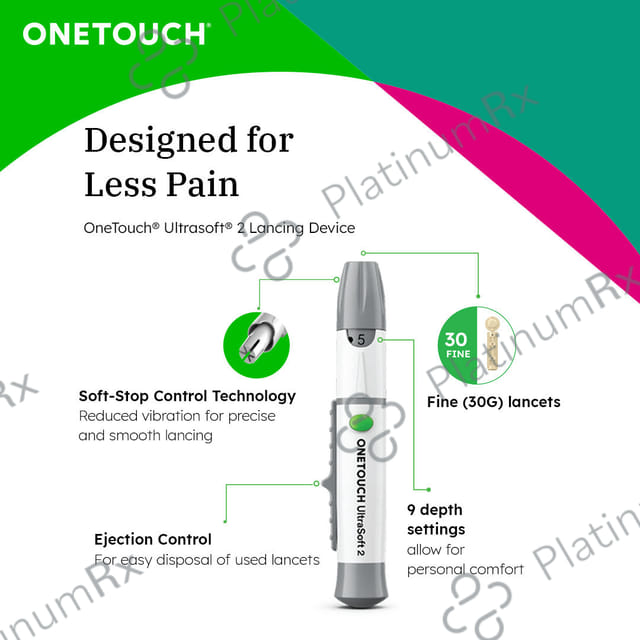 OneTouch Ultrasoft (Only Lancets) Lancets 25s