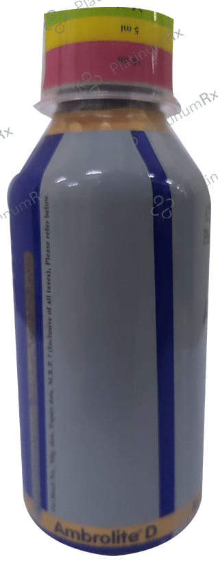 Ambrolite D 2/10/5mg Syrup 100ml
