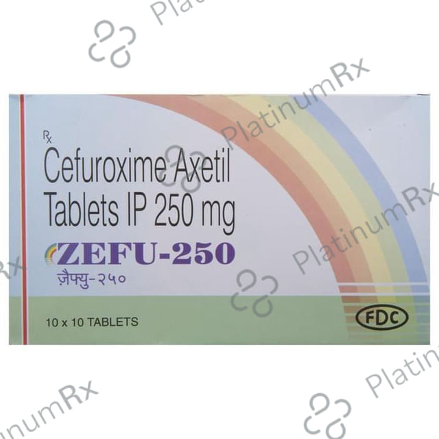 Zefu 250mg Tablet 10s