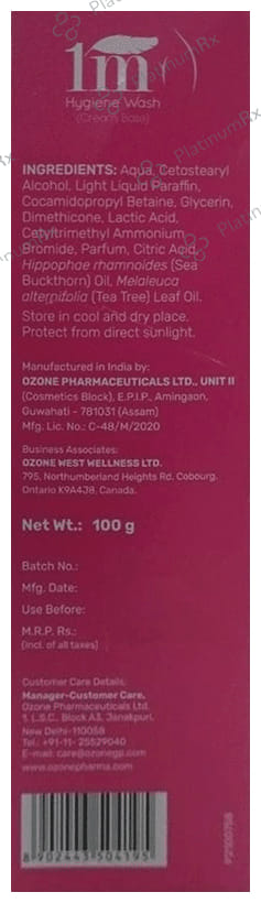1M Hygiene Wash 100ml
