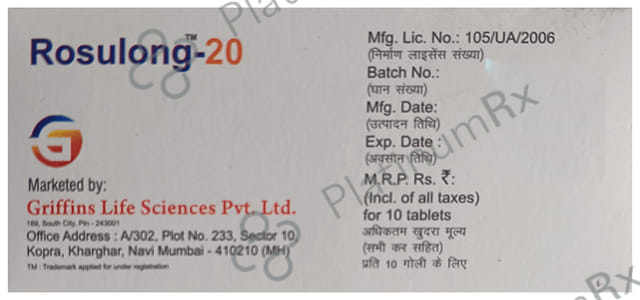 Rosulong 20 Tablet