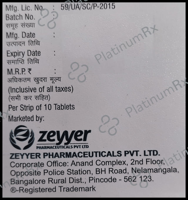 Zayoryl M2 SR Tablet 10s